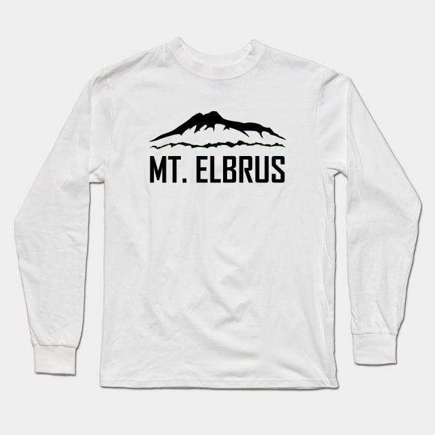 Russia - Mount Elbrus _032 Long Sleeve T-Shirt by Tridaak